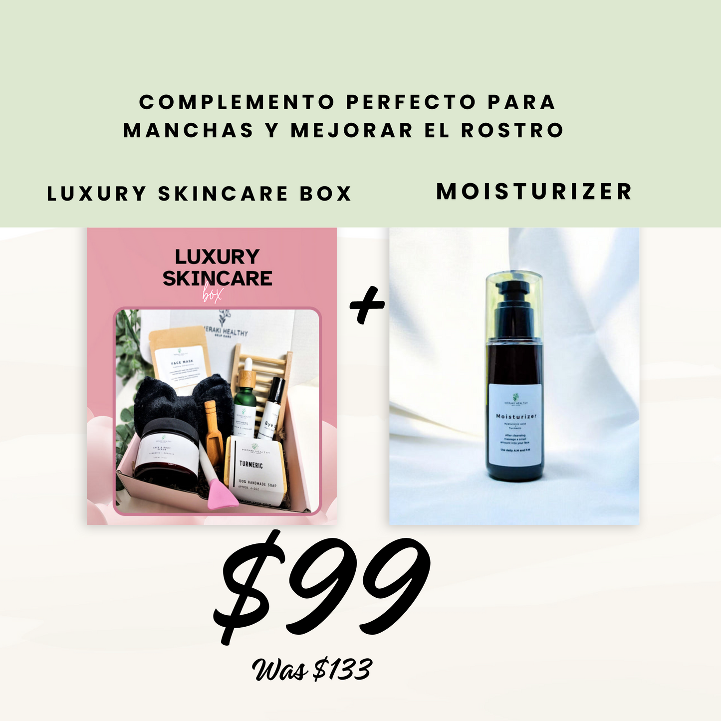 BUNDLE LUXURY SKINCARE BOX + MOISTURIZER