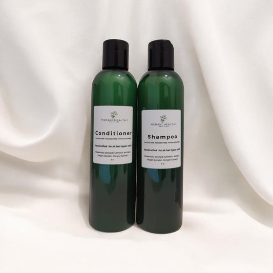 KERATIN & ROSEMARY  SHAMPOO AND CONDITIONER